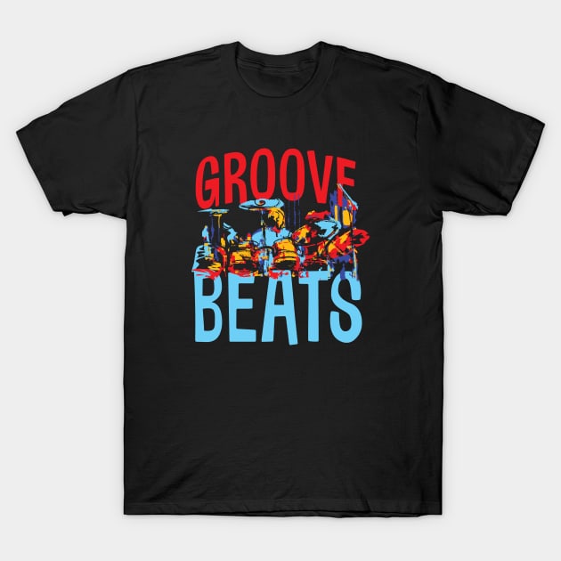 Funky drummer T-Shirt by jazzworldquest